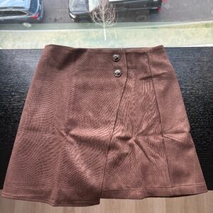 Selling a new skirt.